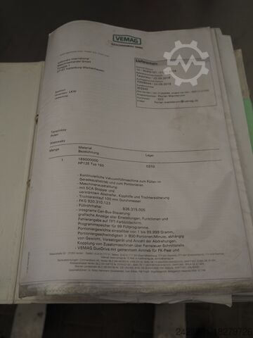 VEMAG HP 12E alginate line, COEX Vemag HP 12E, COEX, CC 215, 813