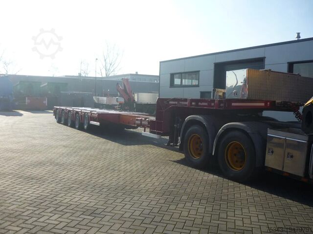 Semi-Tieflader Doll S5E Hydraulic Suspension, Steering and Remote C...