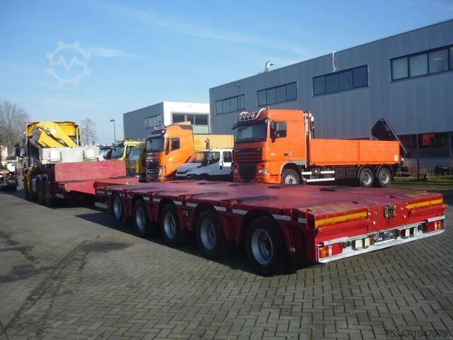 Semi-Tieflader Doll S5E Hydraulic Suspension, Steering and Remote C...