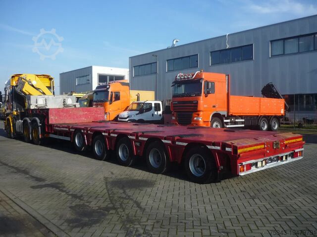 Semi-Tieflader Doll S5E Hydraulic Suspension, Steering and Remote C...