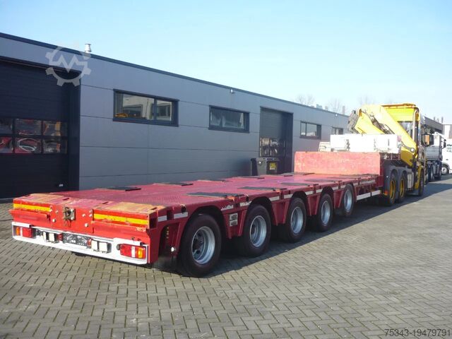 Semi-Tieflader Doll S5E Hydraulic Suspension, Steering and Remote C...