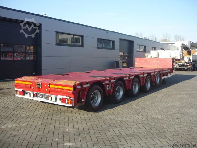 Semi-Tieflader Doll S5E Hydraulic Suspension, Steering and Remote C...