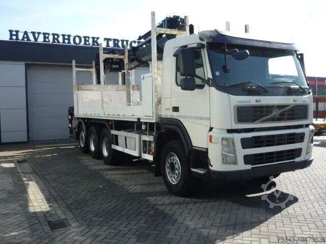Suitcase Volvo FM 420 8x4-4 Tridem Hiab 322-6 HI-DUO