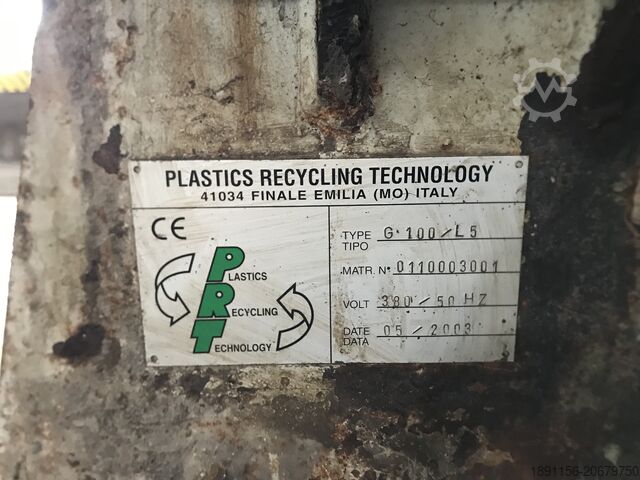 Komplette Vorwaschlinie für PE/PP PRT - Plastic Recycling Technology Complete washing line for film recycling