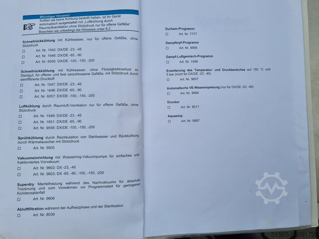 Labor Autoklav Systec DE - 150