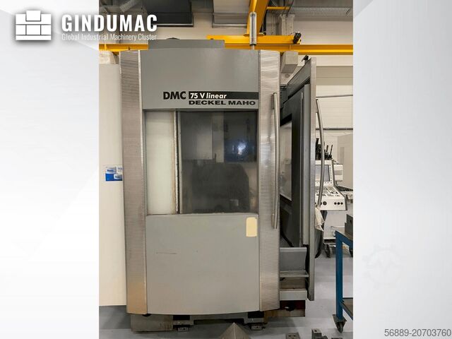 VERTIKALES BEARBEITUNGSZENTRUM DECKEL MAHO DMC 75 V Linear