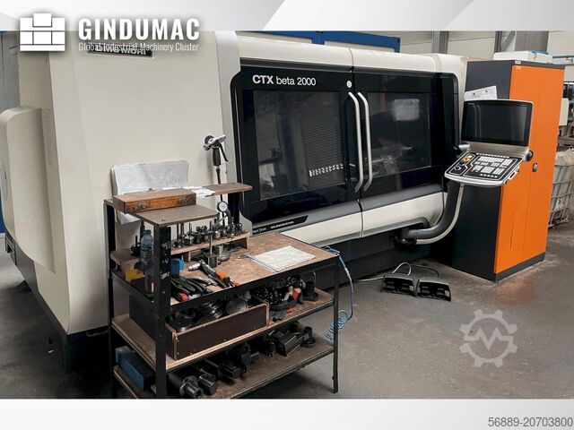 Horizontal-Drehmaschine DMG MORI CTX 2000