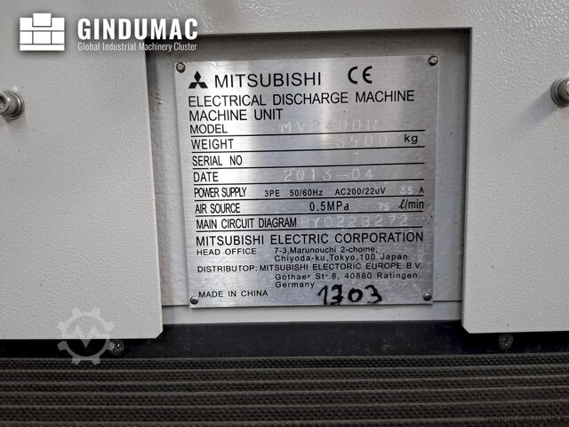 Drahterodiermaschine Mitsubishi Electric MV2400R