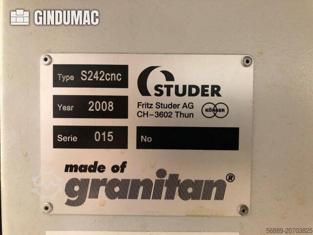 Cylindrical Grinding Machine STUDER S242
