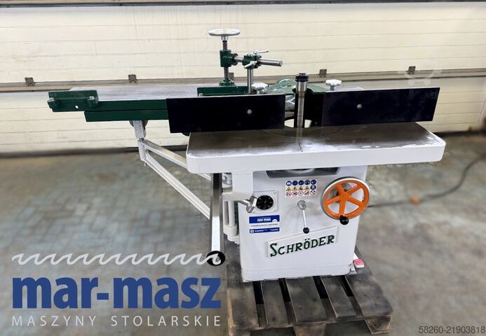 Spindle moulder with trolley Schröder 