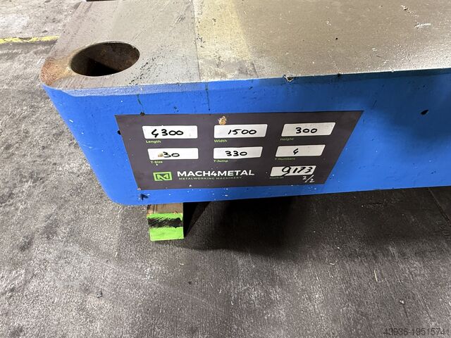 T slotted bed plate STOLLE Stolle 