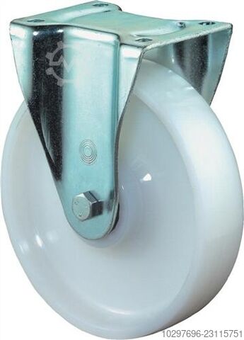 Heavy-duty fixed castor, diameter 200 mm – 1 piece BS ROLLEN 