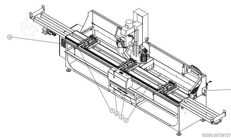 NC Profilbohrmaschine RÖDER PBA 3000 NC