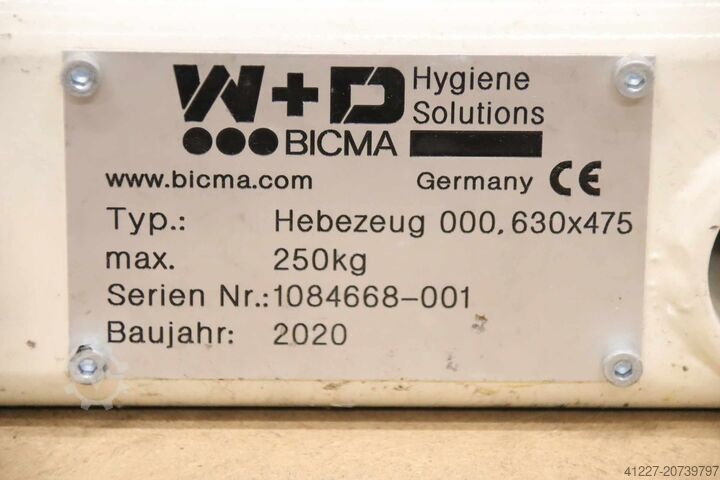 Crane fork Kröger Zinkenlänge 490 mm