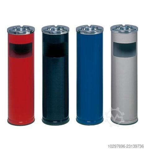 Standing ashtray D200xH660mm gentian blue - 1 pc  