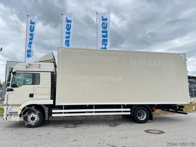 Box truck MAN TGM 15.290LL/ 7,25m Koffer 2,75m hoch/nur 94 tkm
