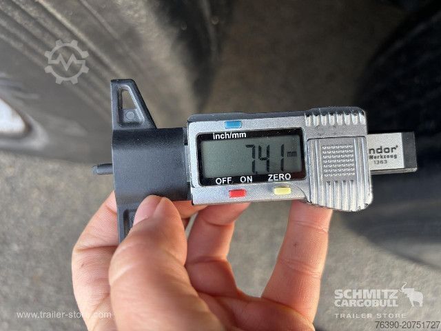 Open semitrailer with tarp Schmitz Cargobull Semitrailer Curtainsider Standard