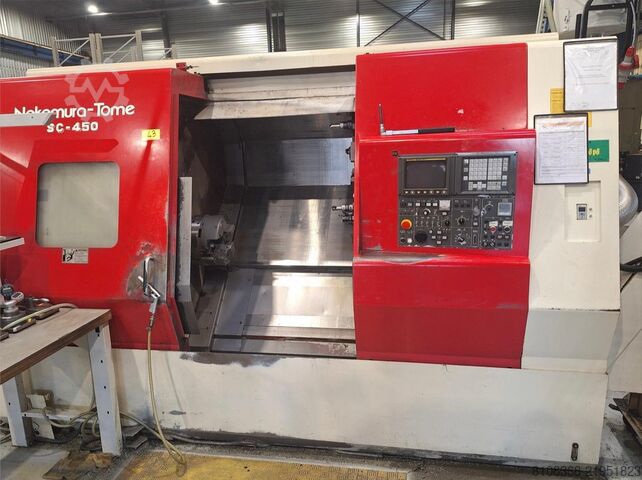 CNC lathe Nakamura-Tome SC-450L