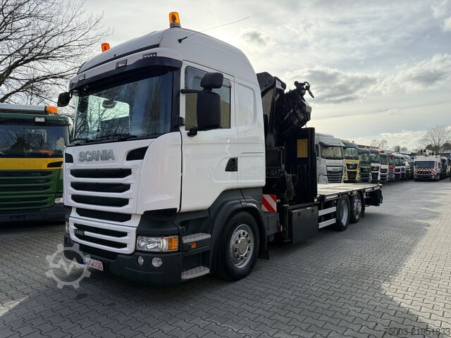 Truck mounted crane Scania R440 6X2*4 Kran HMF 5020 K5