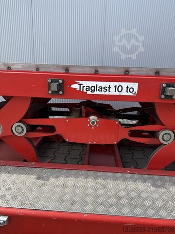 Scissor lifting table Reiter 10 Tonnen
