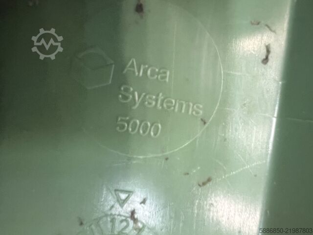 Strong plastic crates, boxes.  