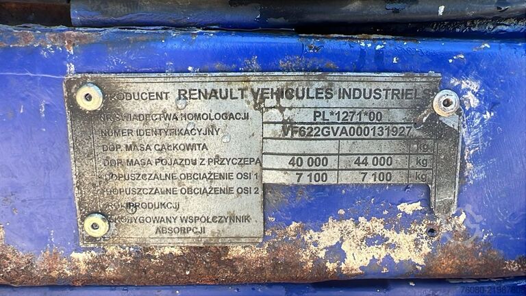 Standard tractor Renault Premium 420 (BOITE MANUELLE / MANUAL GEARBOX)