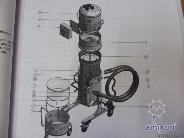 Industrial vacuum cleaner Ringler Kärcher RI 331 D3 IE2-K1 eR-S neu u. OVP (2352)