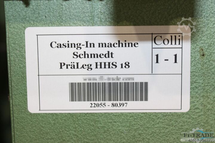 Casing-In machine Schmedt PräLeg