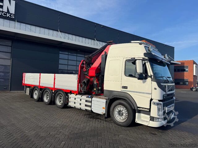 Crane truck Volvo FM 500 8x4 HMF 5020-K6 + JIB FJ 1000-5