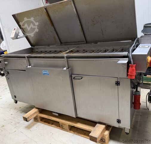 Oliebollen production line - Jufeba deep fryer Jufeba Berliner Donut 