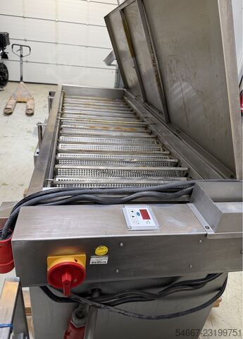 Oliebollen production line - Jufeba deep fryer Jufeba Berliner Donut 