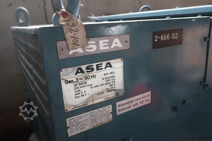 Generator ASEA GF 500 M