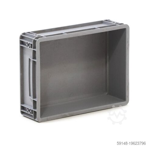 Used Euronorm stacking bins pallet tender, L: 400, W: 300, H: 120 (mm). 9ltr, L: 400, W: Kruizinga 98-497GB-PAL