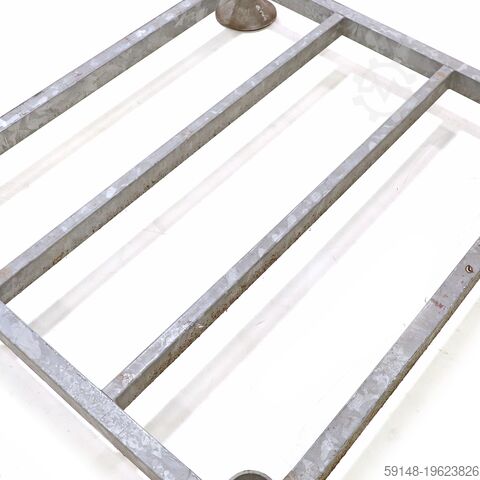 Gebrauchte Rungenpaletten mobile Gestell geeignet für Rungen 60.3, L: 1300, B: 1130, H: Kruizinga 98-506GB