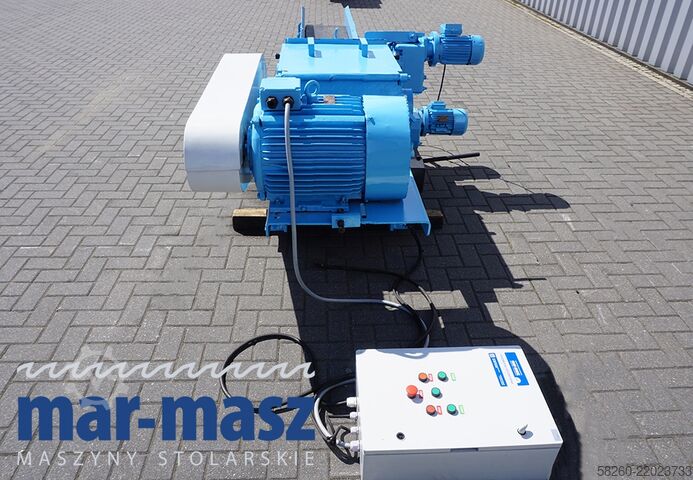 Wood Chipper Shredder KLOCKNER 120x400L 2WT 