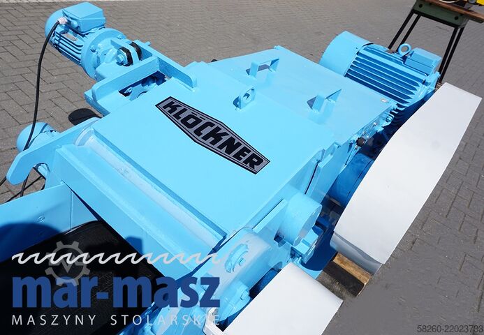 Wood Chipper Shredder KLOCKNER 120x400L 2WT 