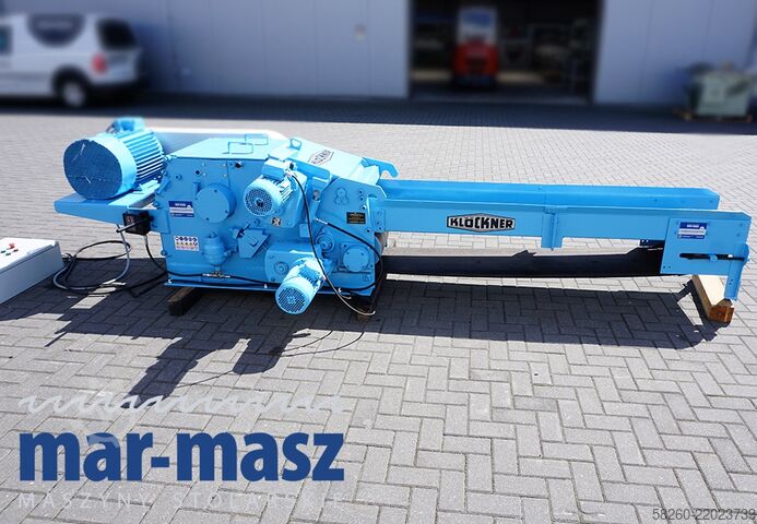 Wood Chipper Shredder KLOCKNER 120x400L 2WT 
