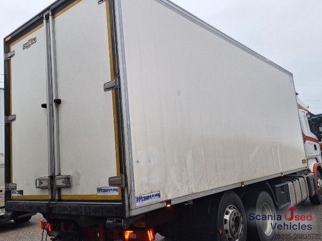 Kühltransporter Scania R 420 LB6x2MNB Analog Tacho Rohrbahnen Komplettzug