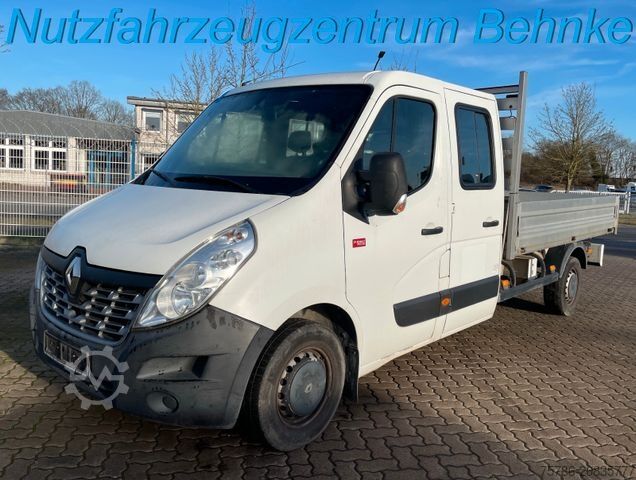 Pritschenwagen RENAULT Master L3H1 DoKa Pritsche/ 7 Sitze/ AC/ AHK 2.5t