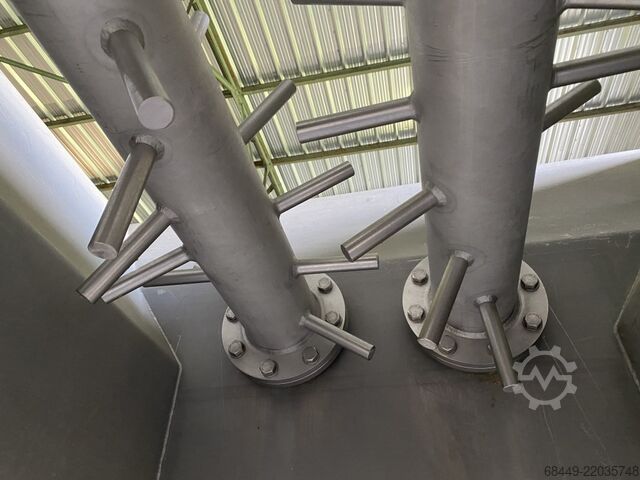 Product supply bunker + spiral screw Heckmann Product aanvoerbunker + Opvoervijzel