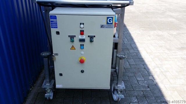 Agitator container coolable stainless steel tank 10352