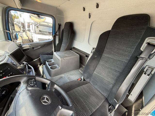 Curtain sider van MERCEDES-BENZ ATEGO 821 L Pritsche 5,10 m*Luft HA*Klima*E 6D