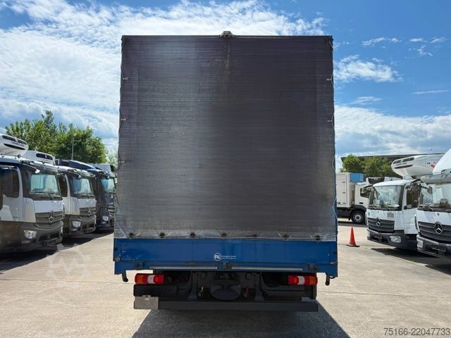 Curtain sider van MERCEDES-BENZ ATEGO 821 L Pritsche 5,10 m*Luft HA*Klima*E 6D
