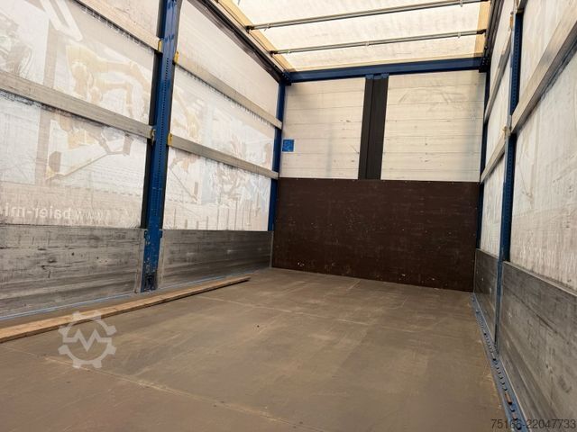 Curtain sider van MERCEDES-BENZ ATEGO 821 L Pritsche 5,10 m*Luft HA*Klima*E 6D