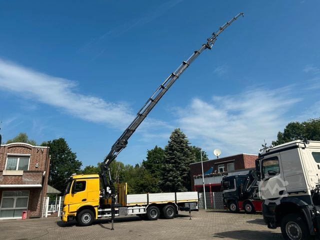 Truck mounted crane MERCEDES-BENZ 2640 Arocs Pritsche + HIAB 477-E7 Kran 6x2
