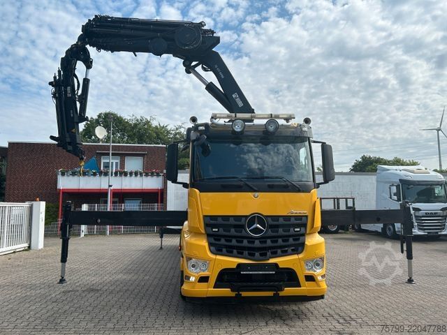 Truck mounted crane MERCEDES-BENZ 2640 Arocs Pritsche + HIAB 477-E7 Kran 6x2