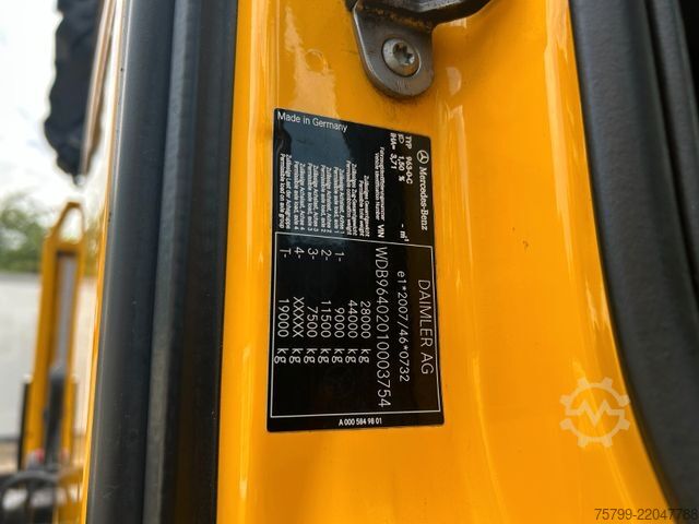 Truck mounted crane MERCEDES-BENZ 2640 Arocs Pritsche + HIAB 477-E7 Kran 6x2