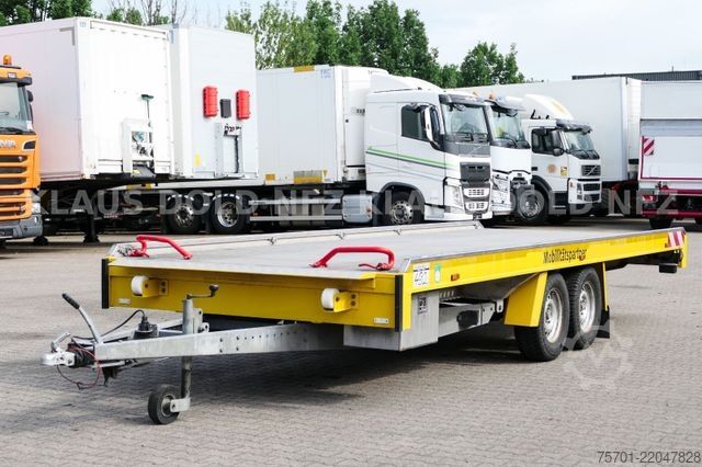 Car carrier trailer  Moetefindt FT 235 Autotransporter Abschlepp