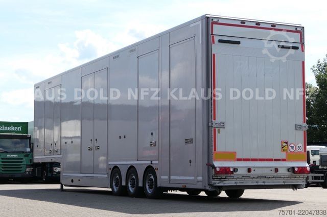 Car carrying semitrailer KÄSSBOHRER SP 9-16 geschlossener Autotransporter