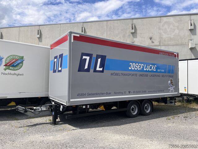 Box trailer Möslein TKO 105 Schwebheim  Tandem- Möbel Koffer- Anhänger